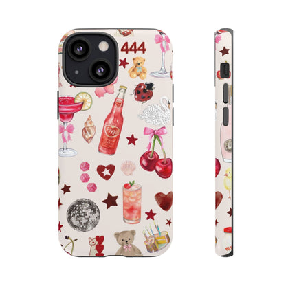 Pink Clutter iPhone Case