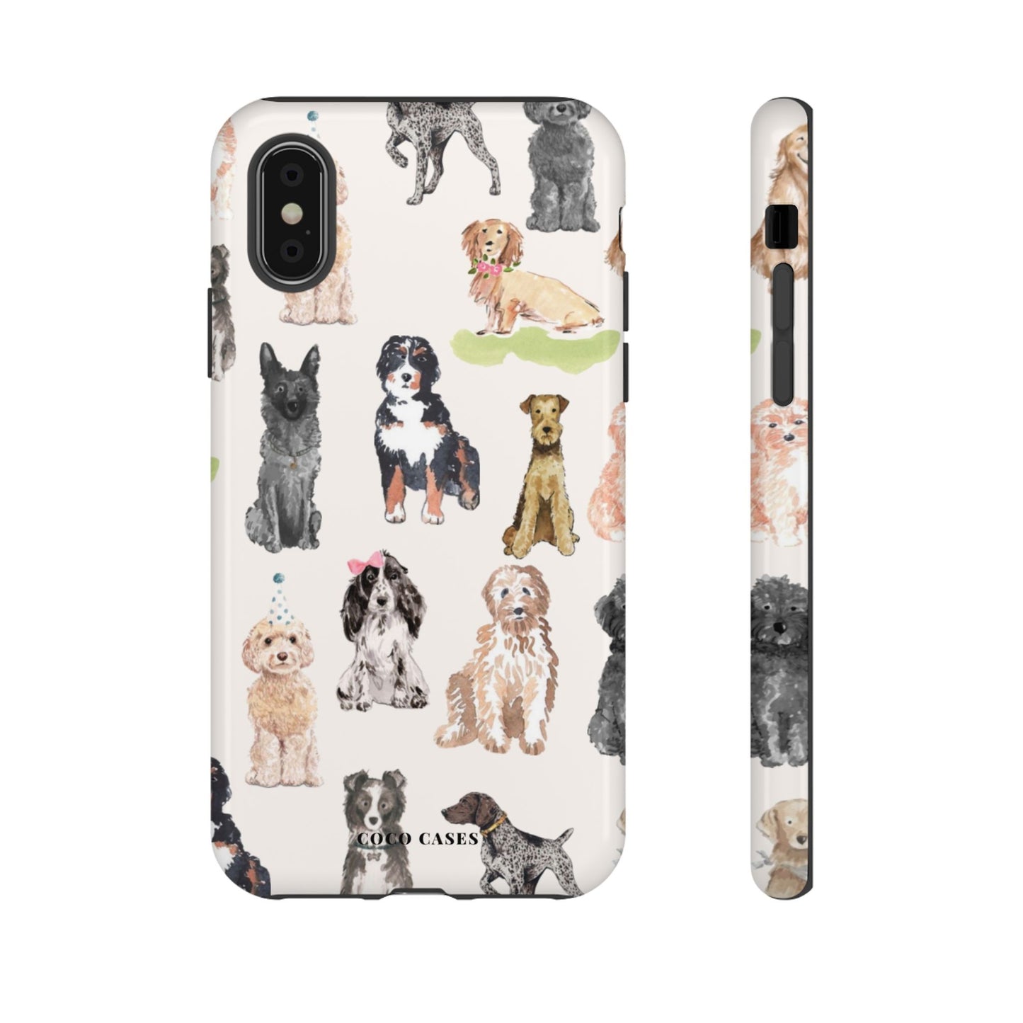 Puppy Party iPhone Case