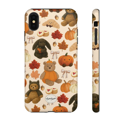 Autumn Teddies iPhone Case