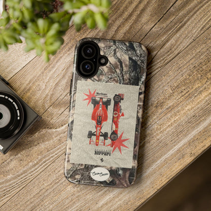 Camouflage Ferrari iPhone Case