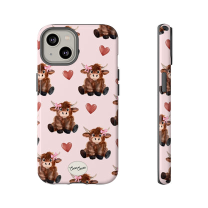 Highland Hearts iPhone Case