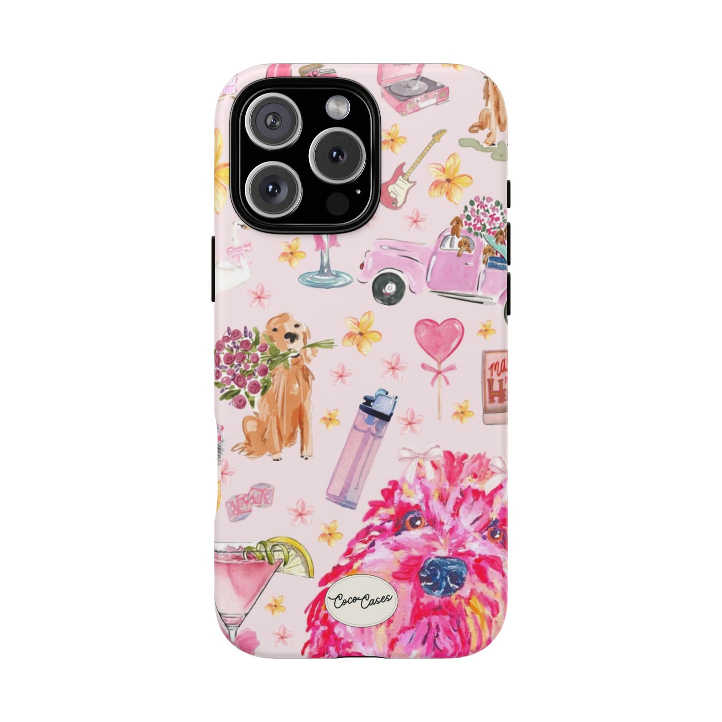 Dog Doodles iPhone Case