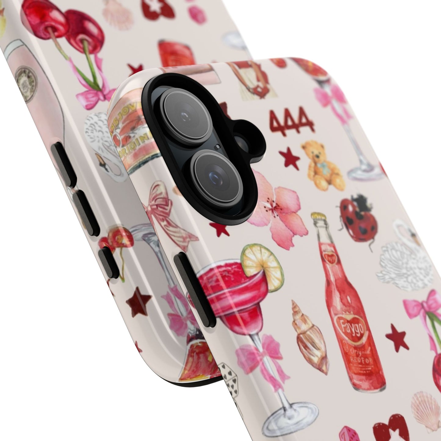 Pink Clutter iPhone Case