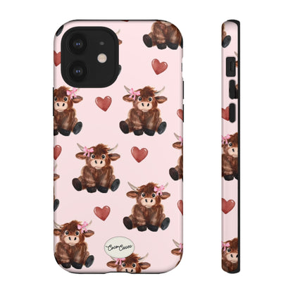 Highland Hearts iPhone Case