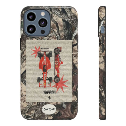 Camouflage Ferrari iPhone Case