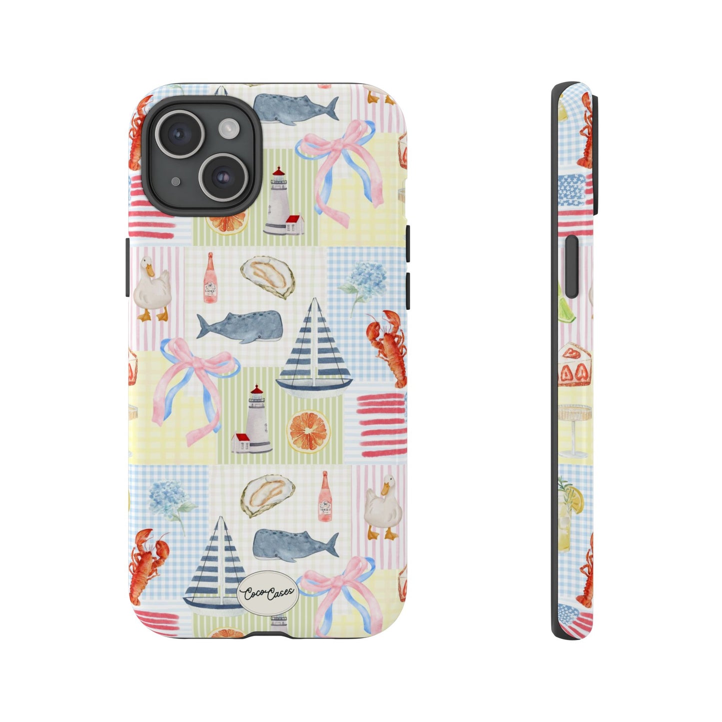 Pretty Patchwork iPhone Case