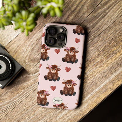Highland Hearts iPhone Case