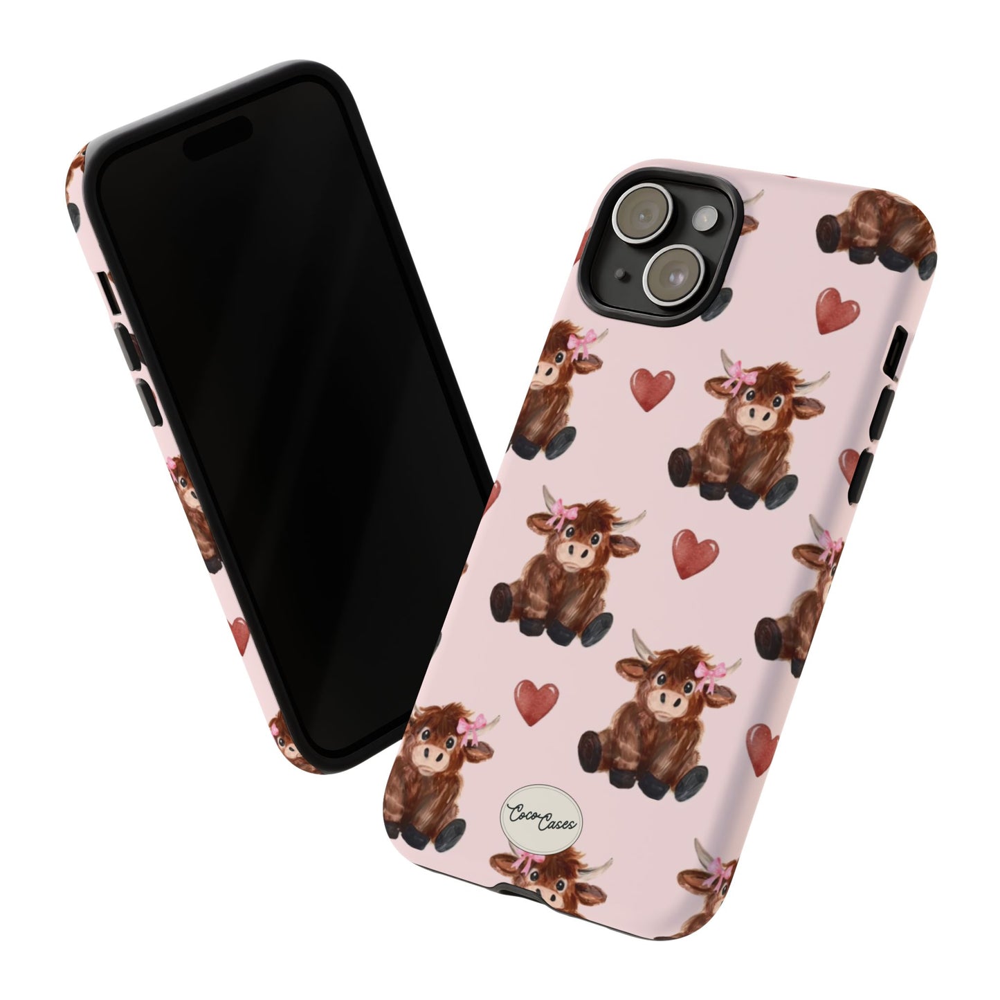 Highland Hearts iPhone Case