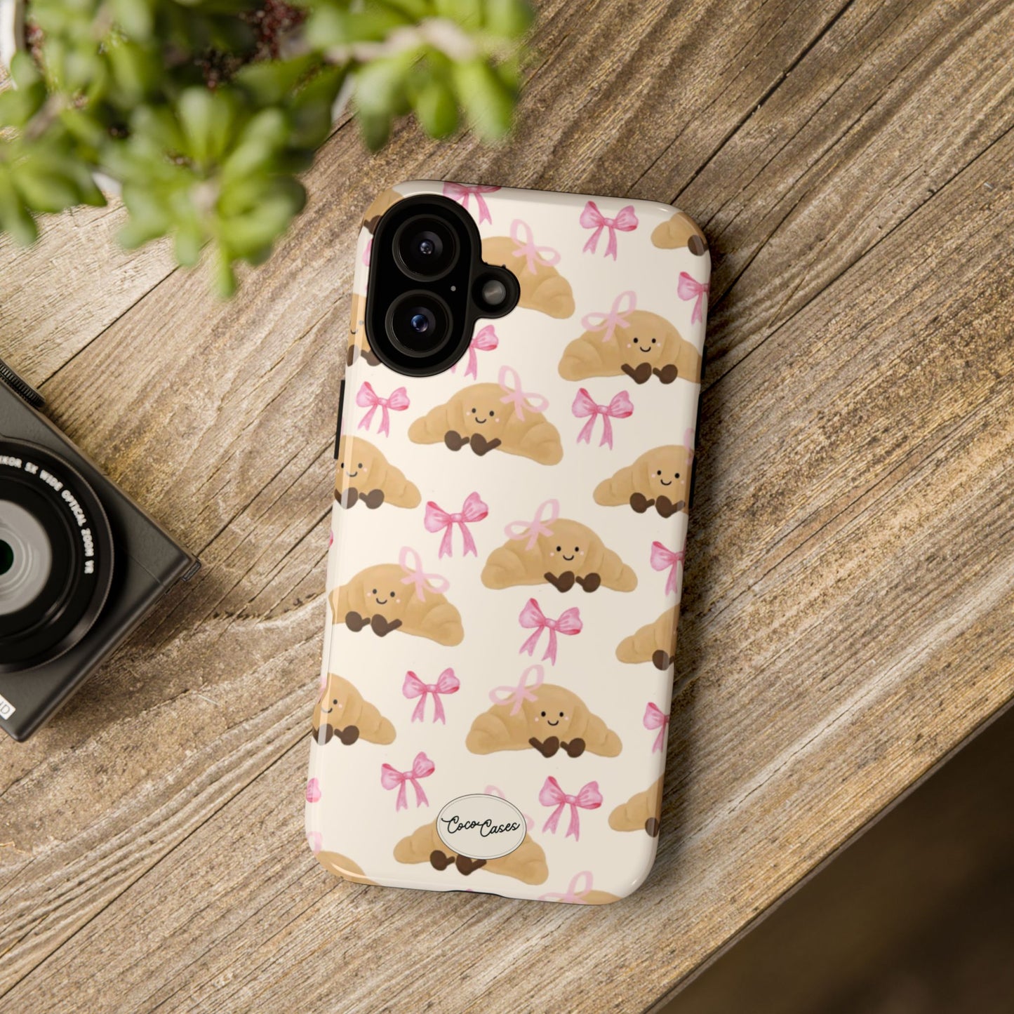 Croissant Chaos iPhone Case
