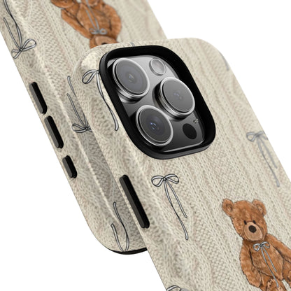 Little Bow Bear iPhone Case