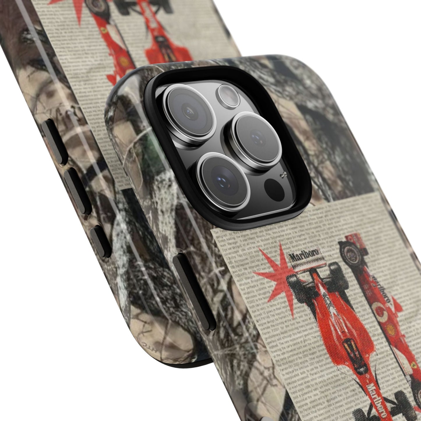 Camouflage Ferrari iPhone Case