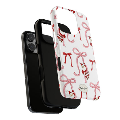Santa’s Bow Ride iPhone Case