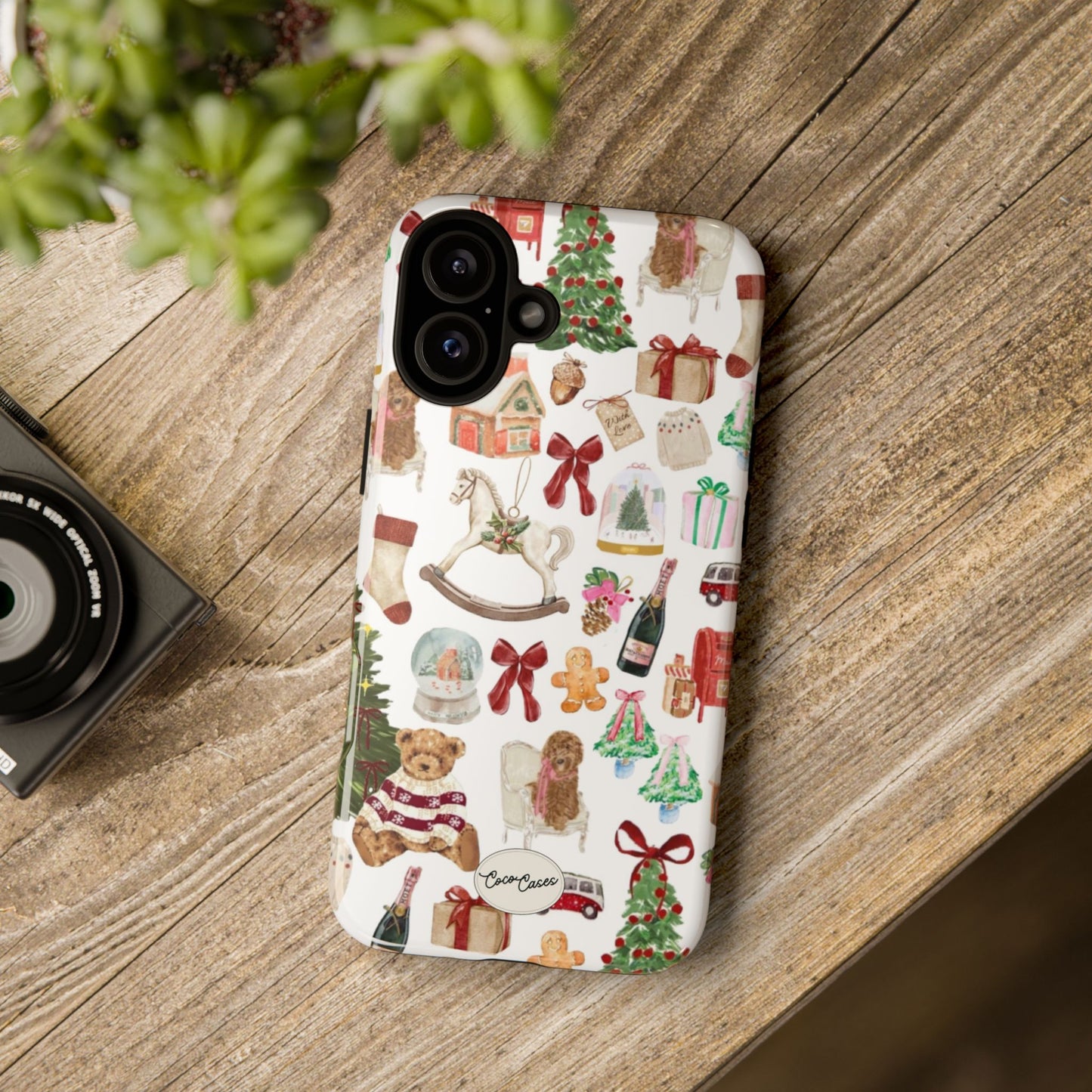 Christmas Chaos iPhone Case