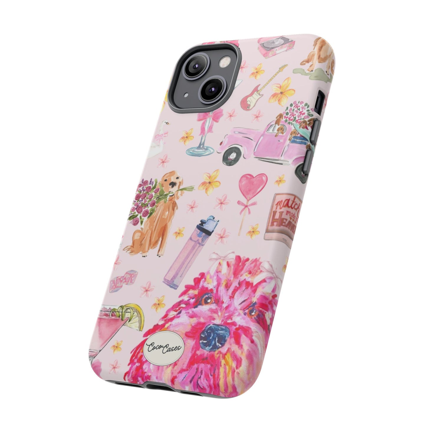 Dog Doodles iPhone Case