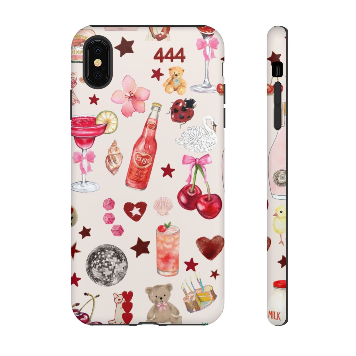 Pink Clutter iPhone Case