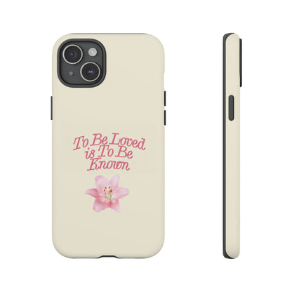 to be loved iPhone Case