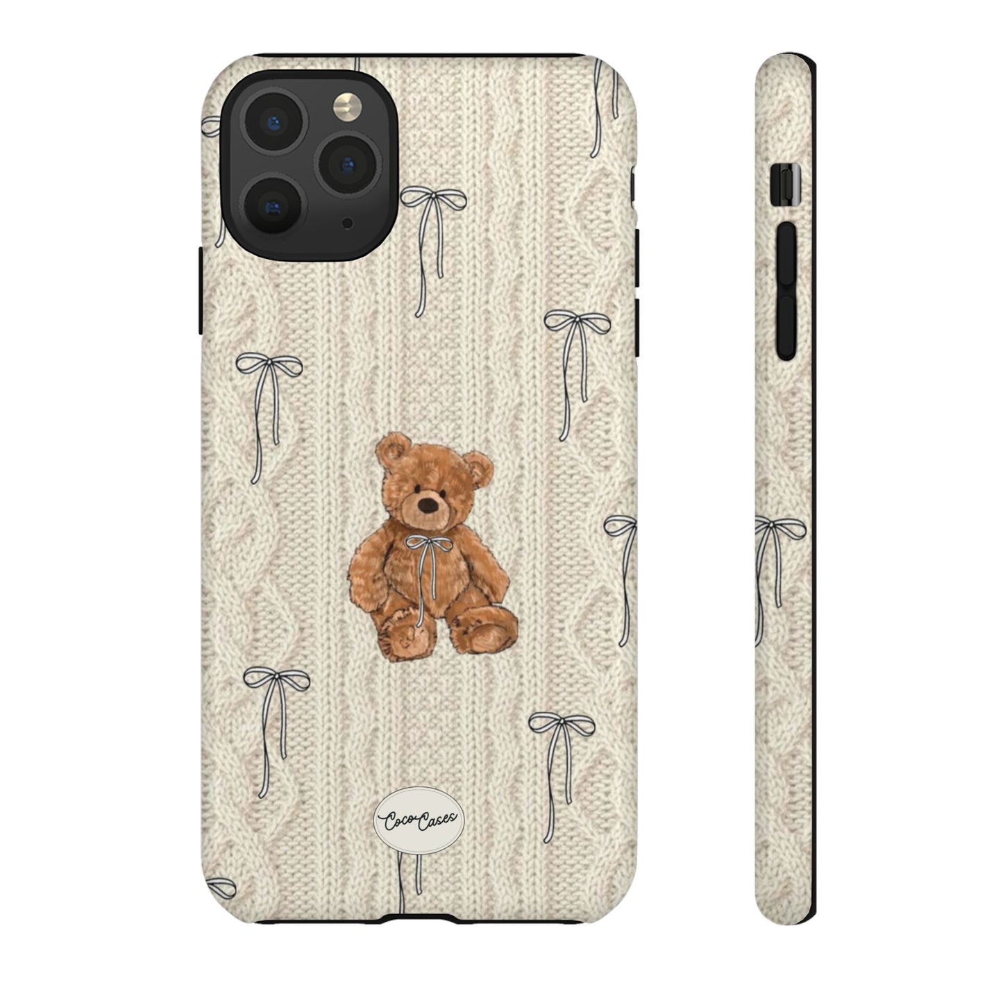 Little Bow Bear iPhone Case