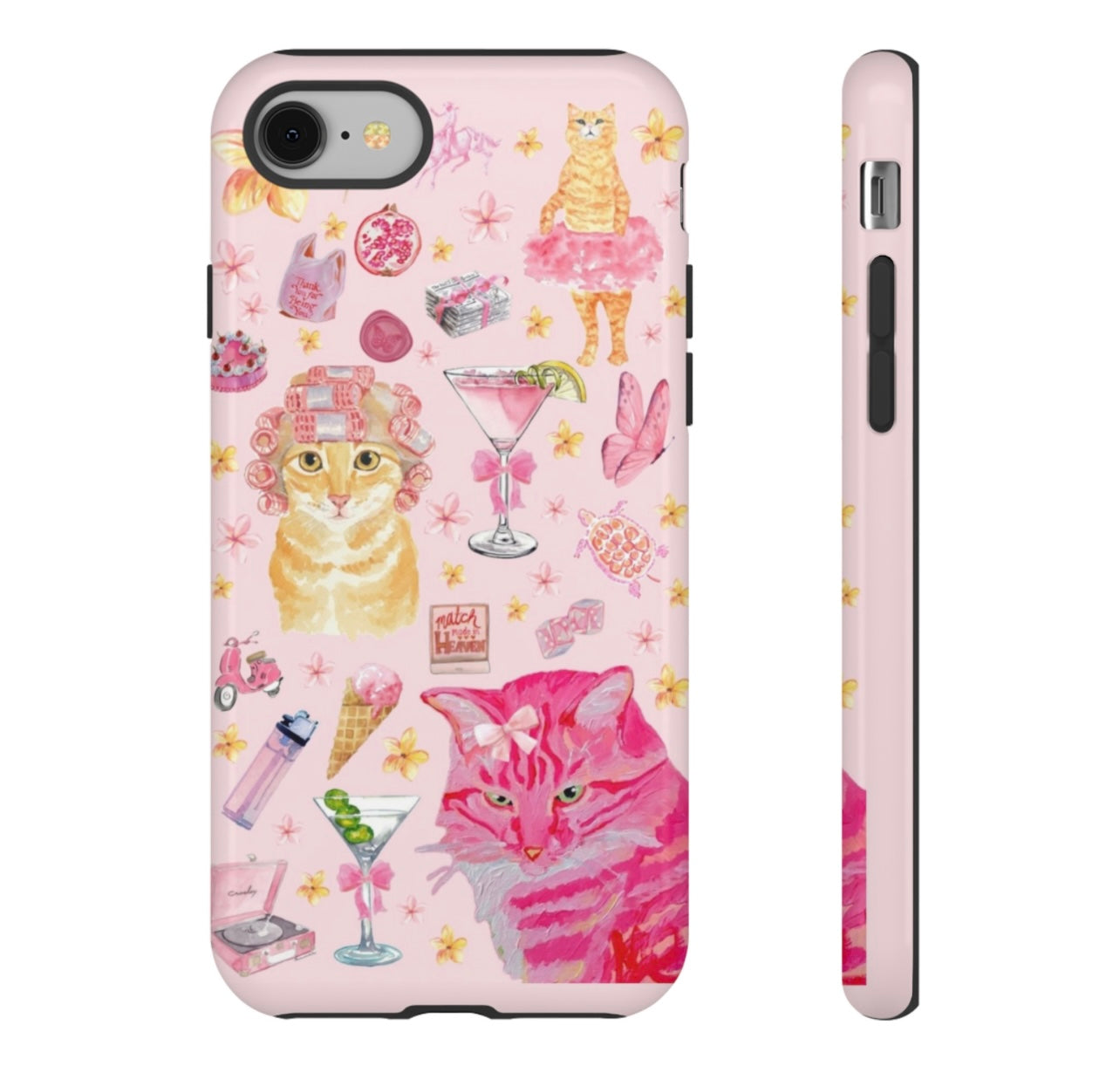 Cat Clutter iPhone Case