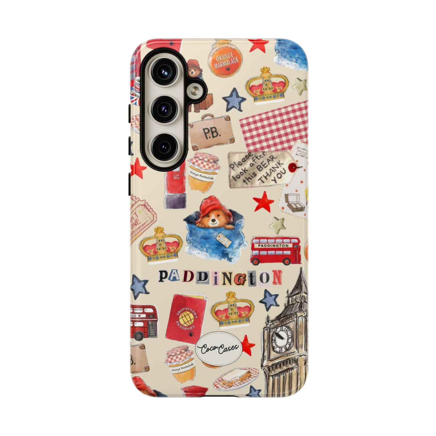 London Bear Samsung Case