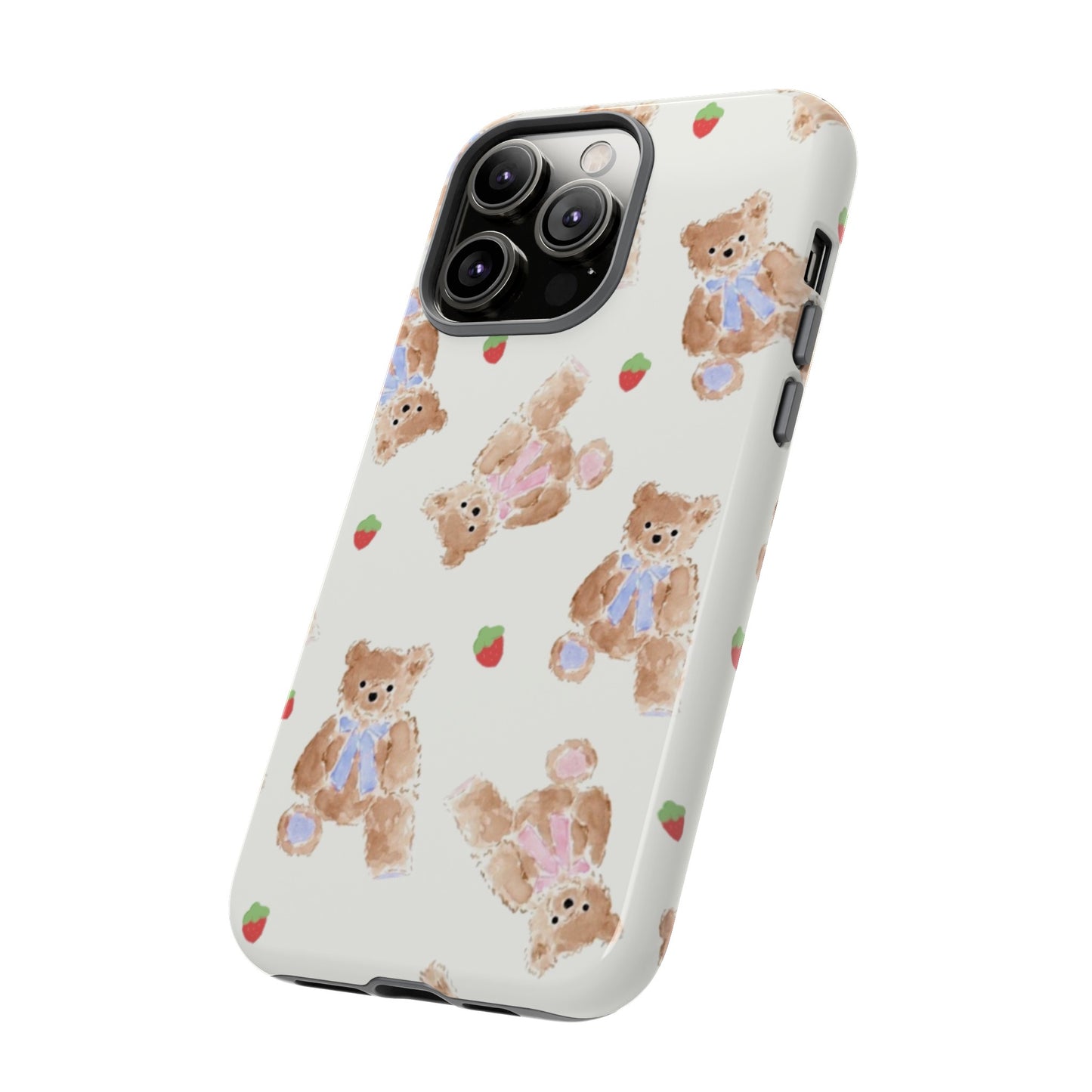 Bears and Berries iPhone Case