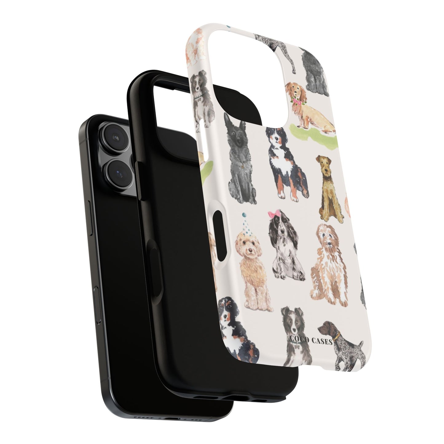 Puppy Party iPhone Case