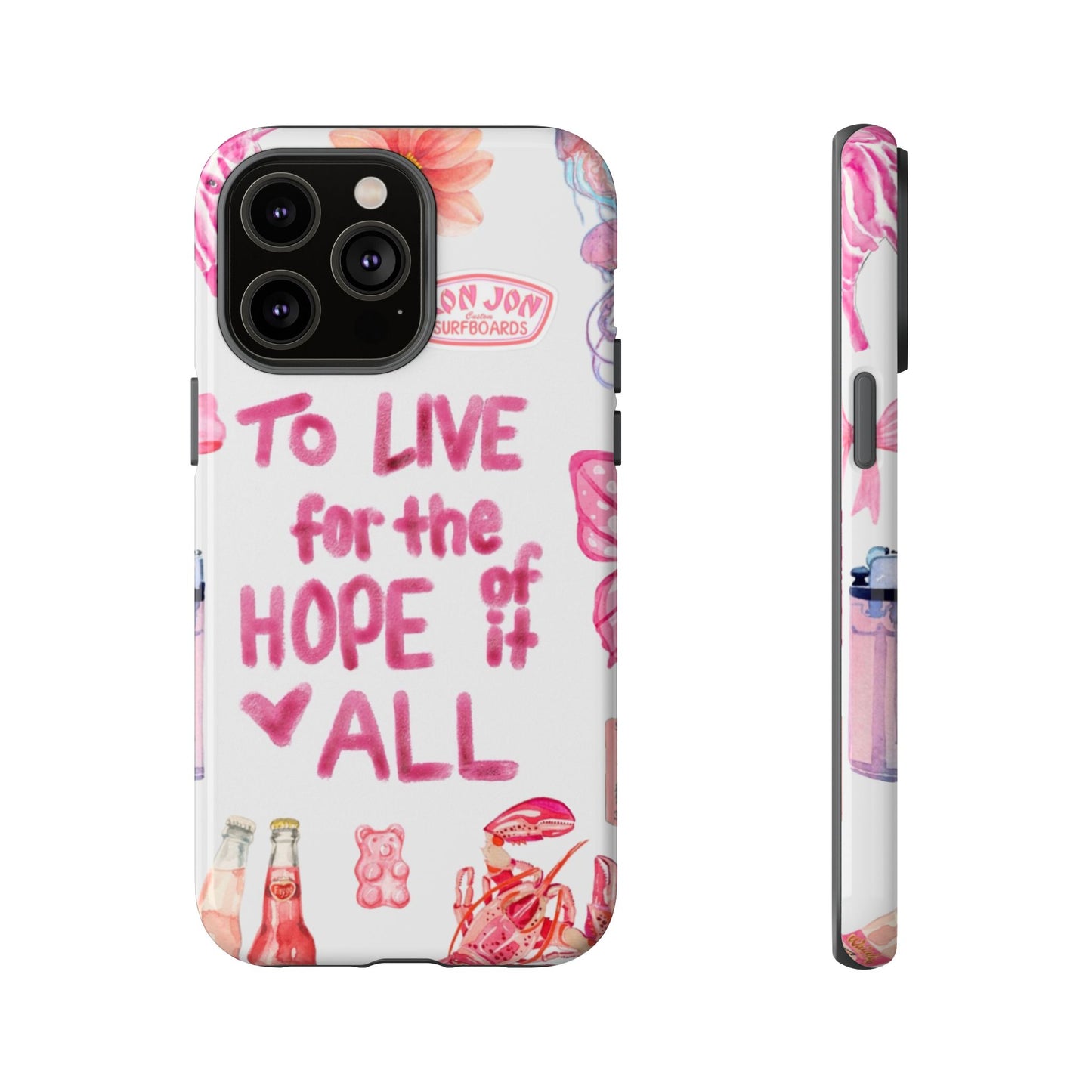 to live for the hope of it all iPhone Case