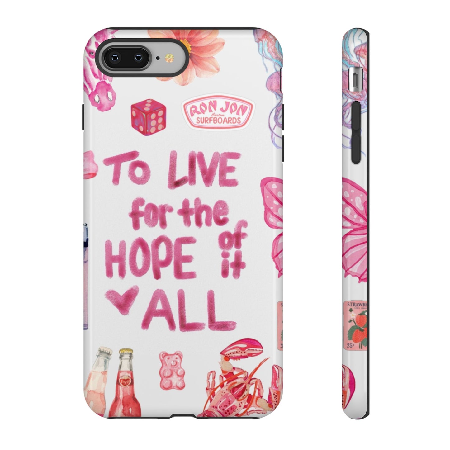 to live for the hope of it all iPhone Case