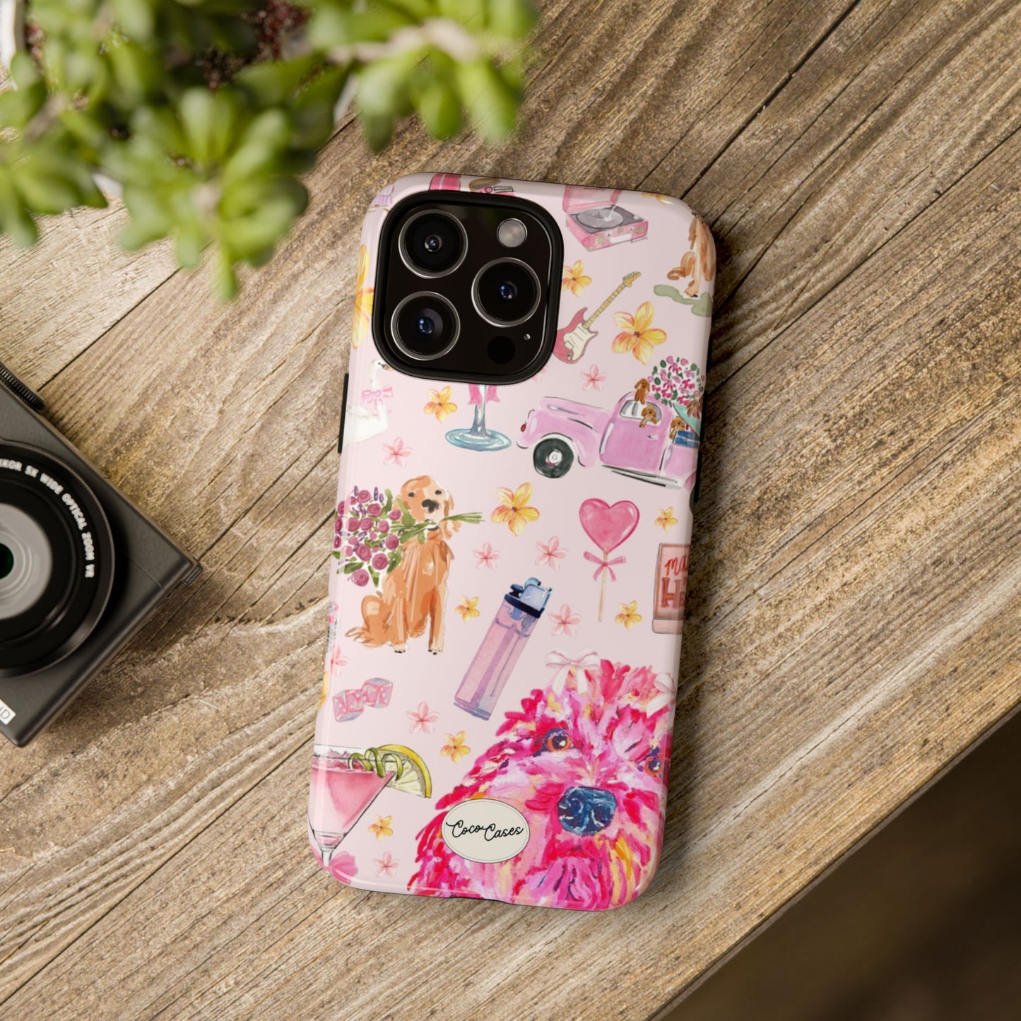 Dog Doodles iPhone Case