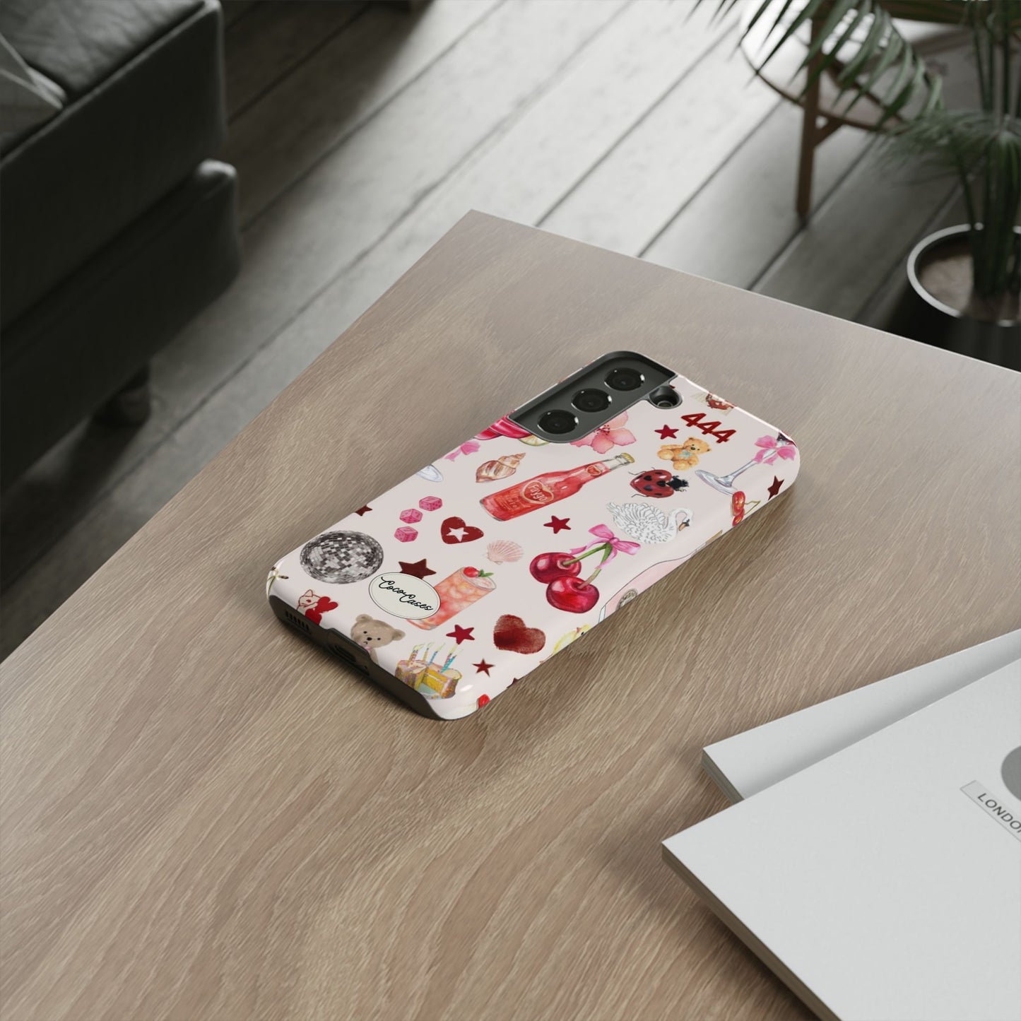 Pink Clutter Samsung Case