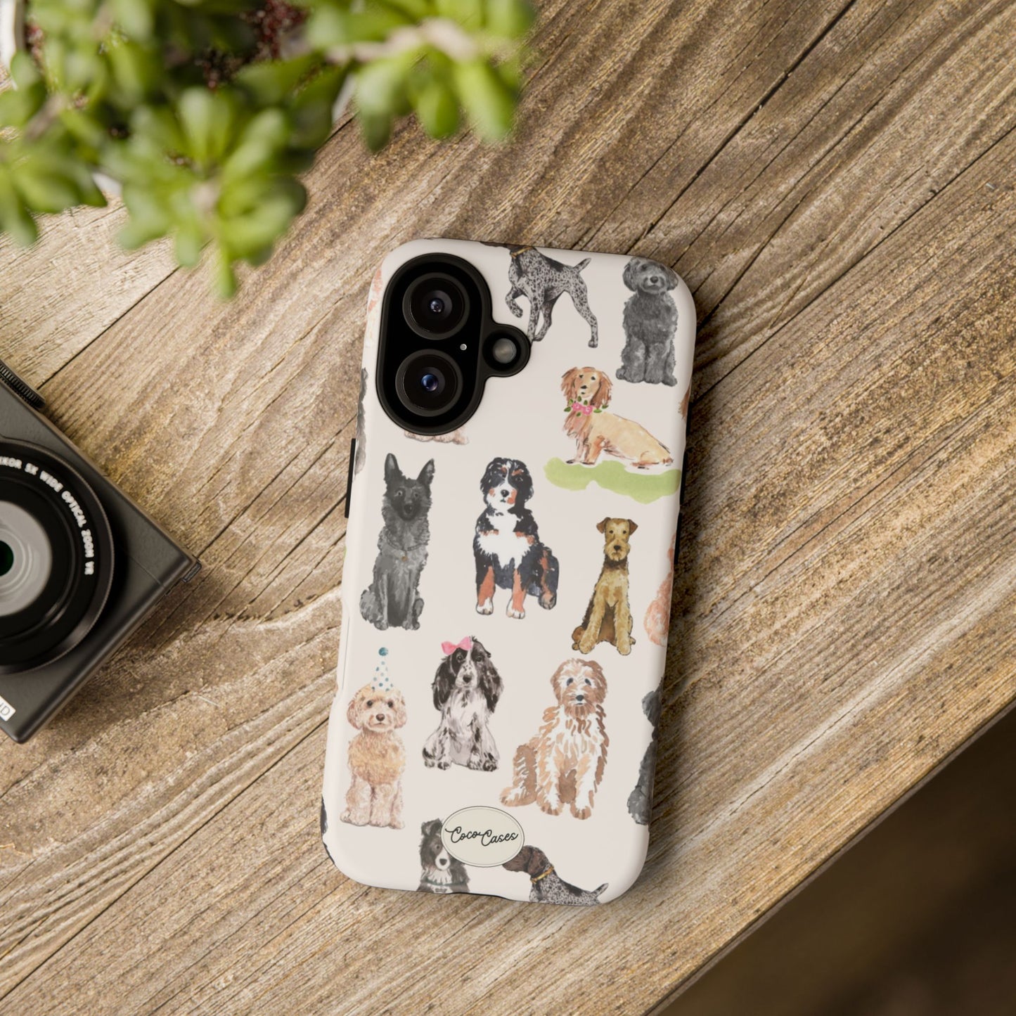 Puppy Party iPhone Case