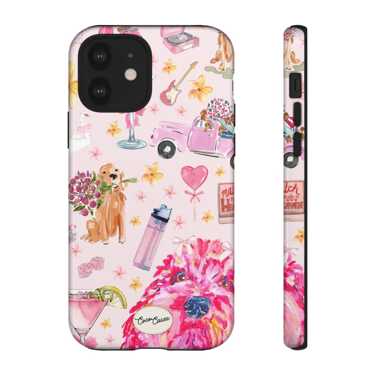 Dog Doodles iPhone Case