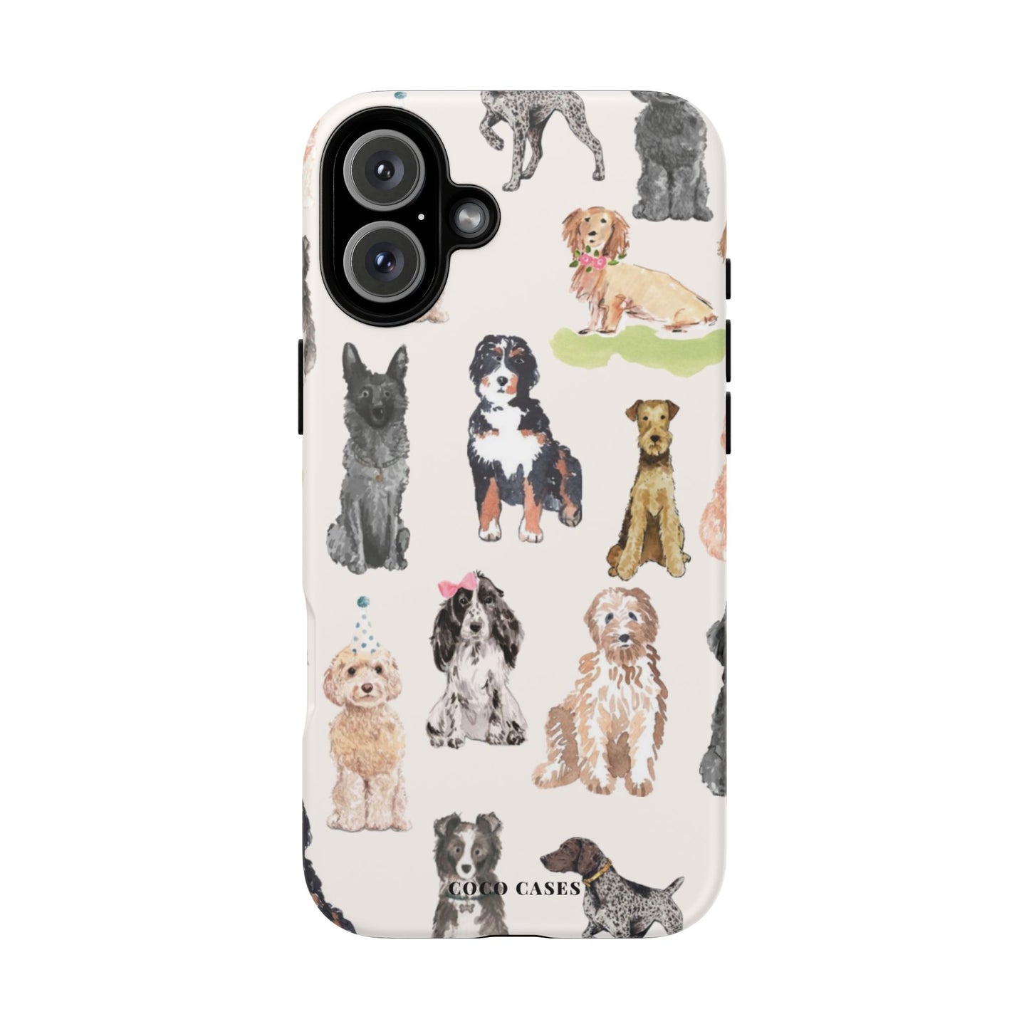 Puppy Party iPhone Case