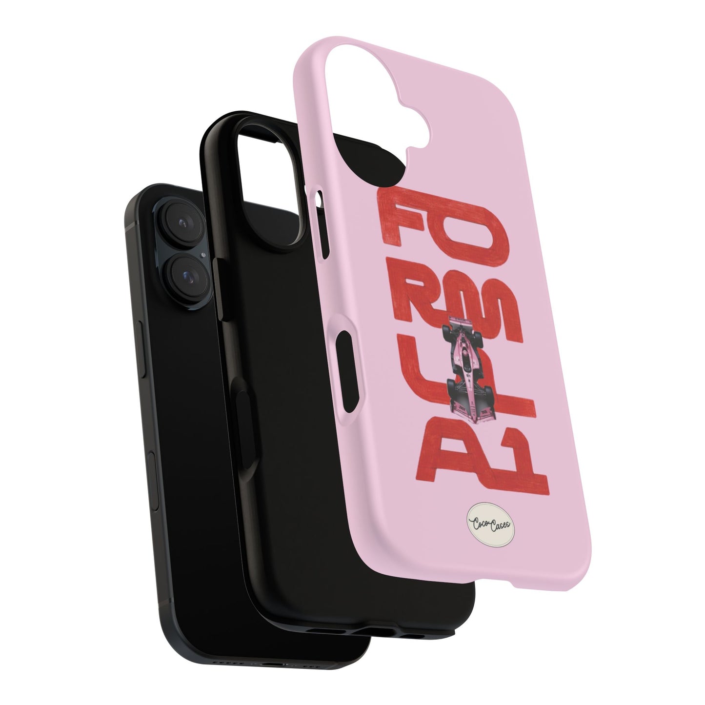 Pink Pitstop iPhone Case