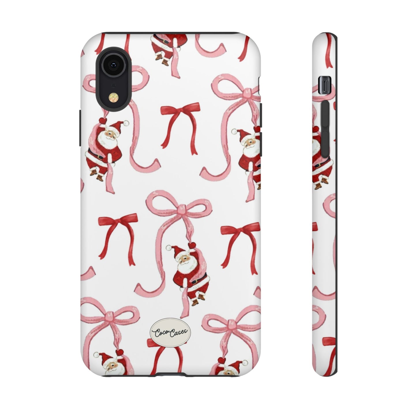 Santa’s Bow Ride iPhone Case