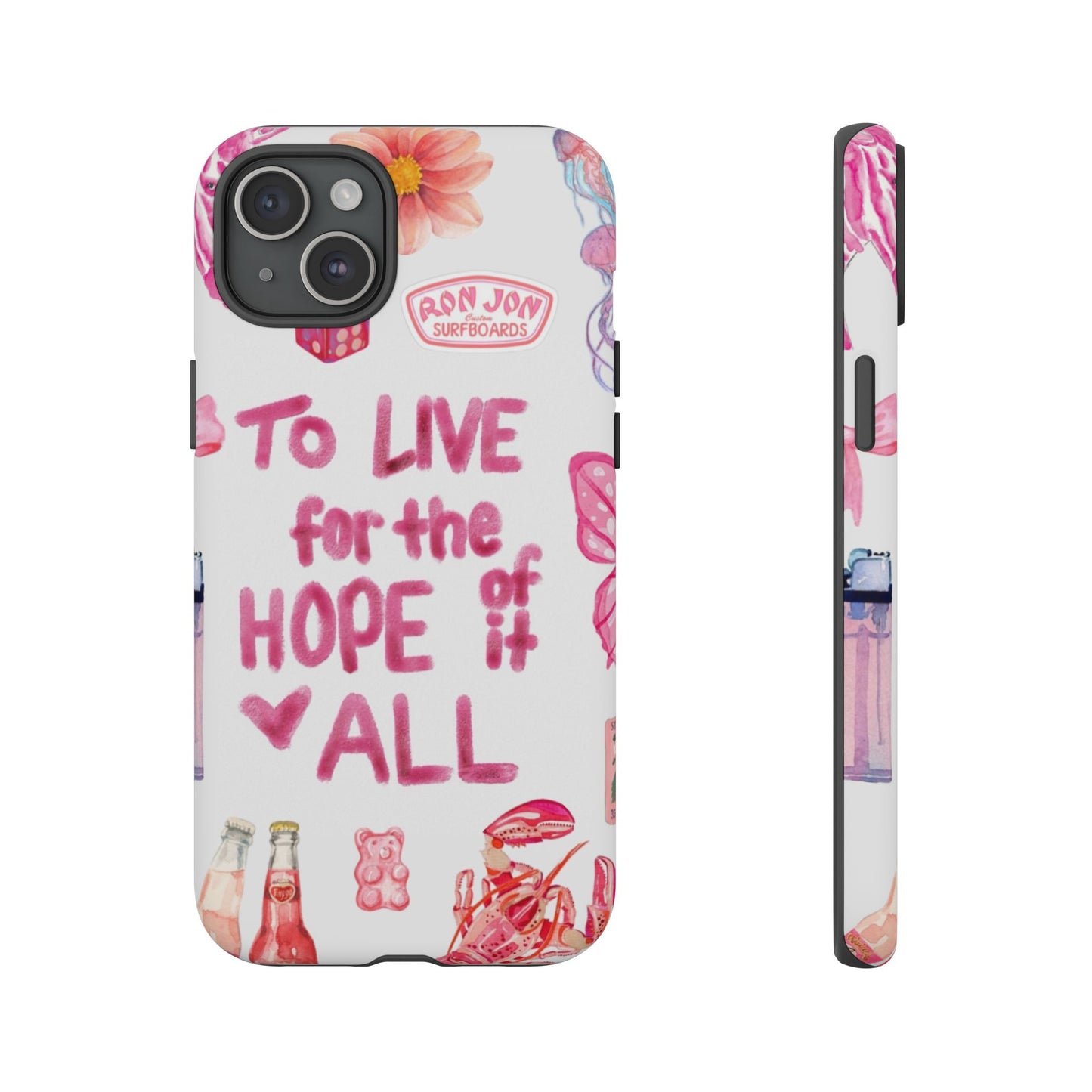 to live for the hope of it all iPhone Case