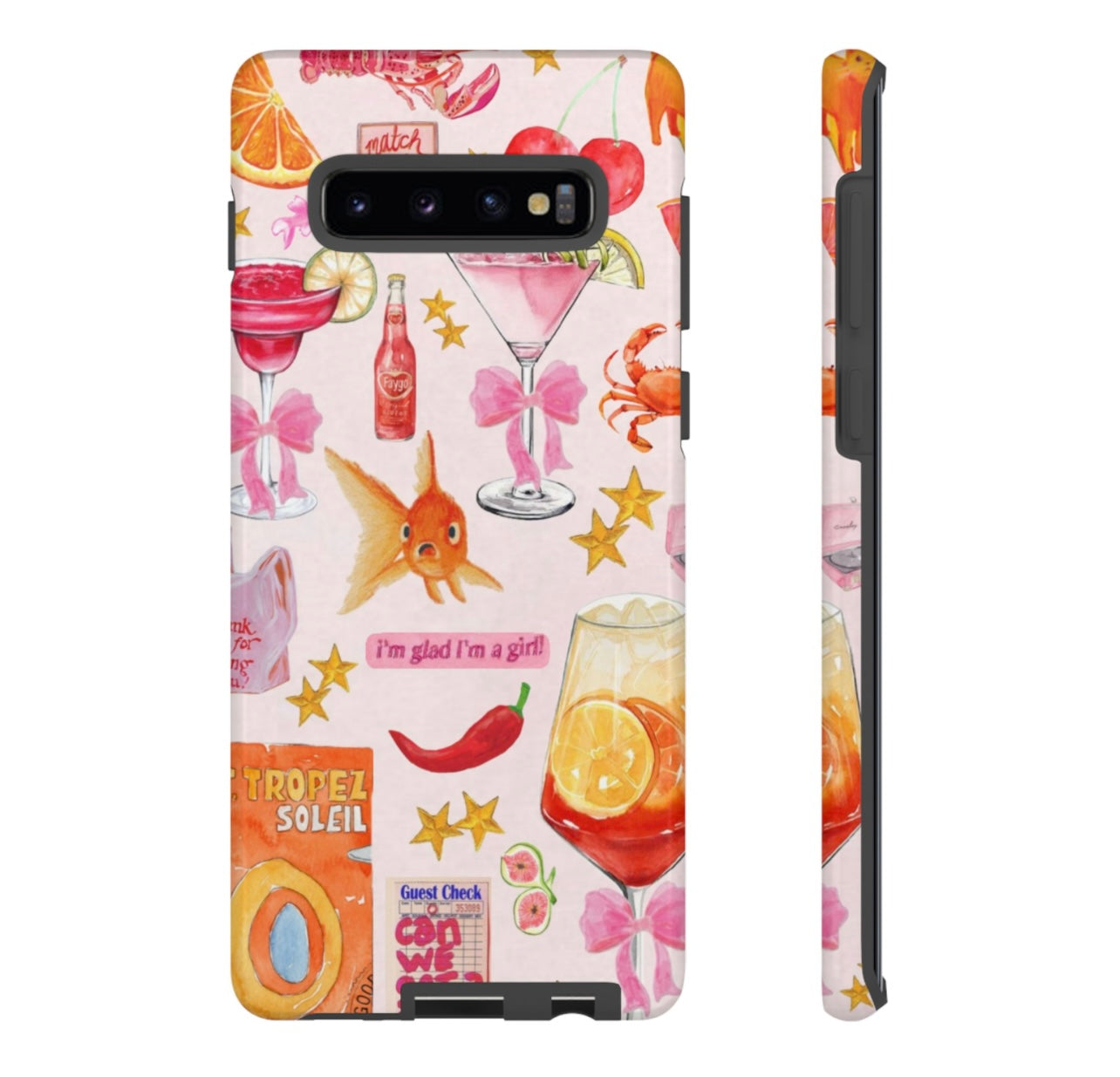 I'm glad I'm a girl Samsung Case