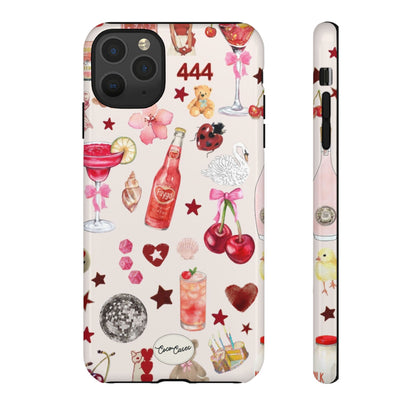 Pink Clutter iPhone Case