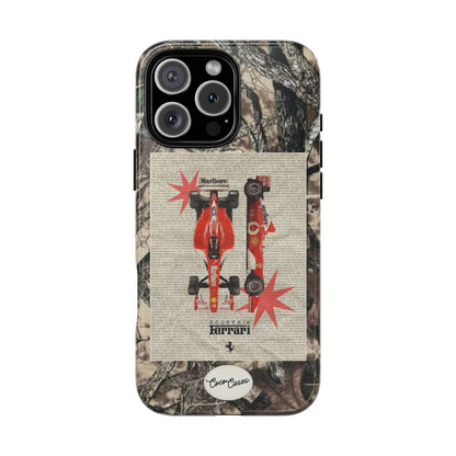 Camouflage Ferrari iPhone Case