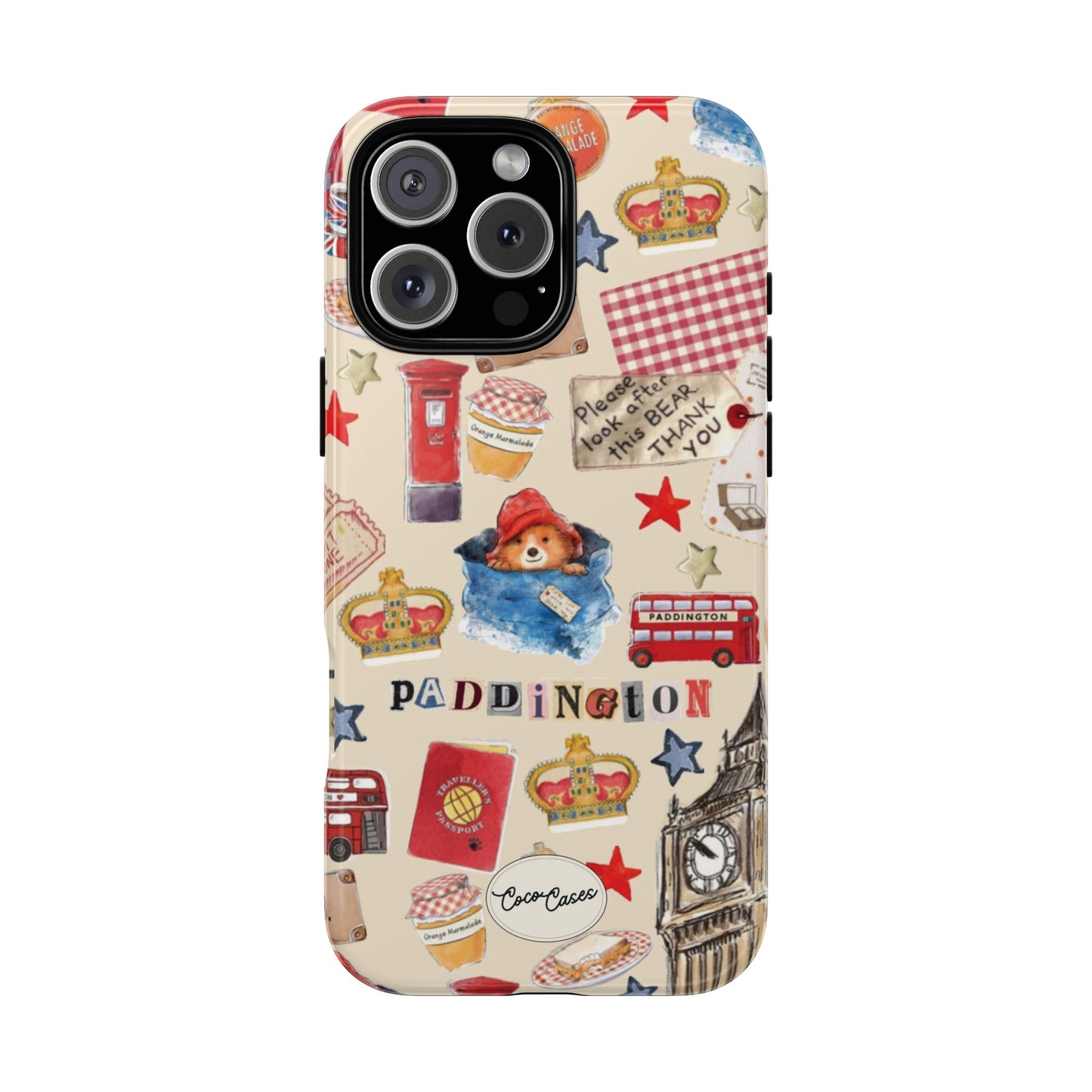 London Bear iPhone Case