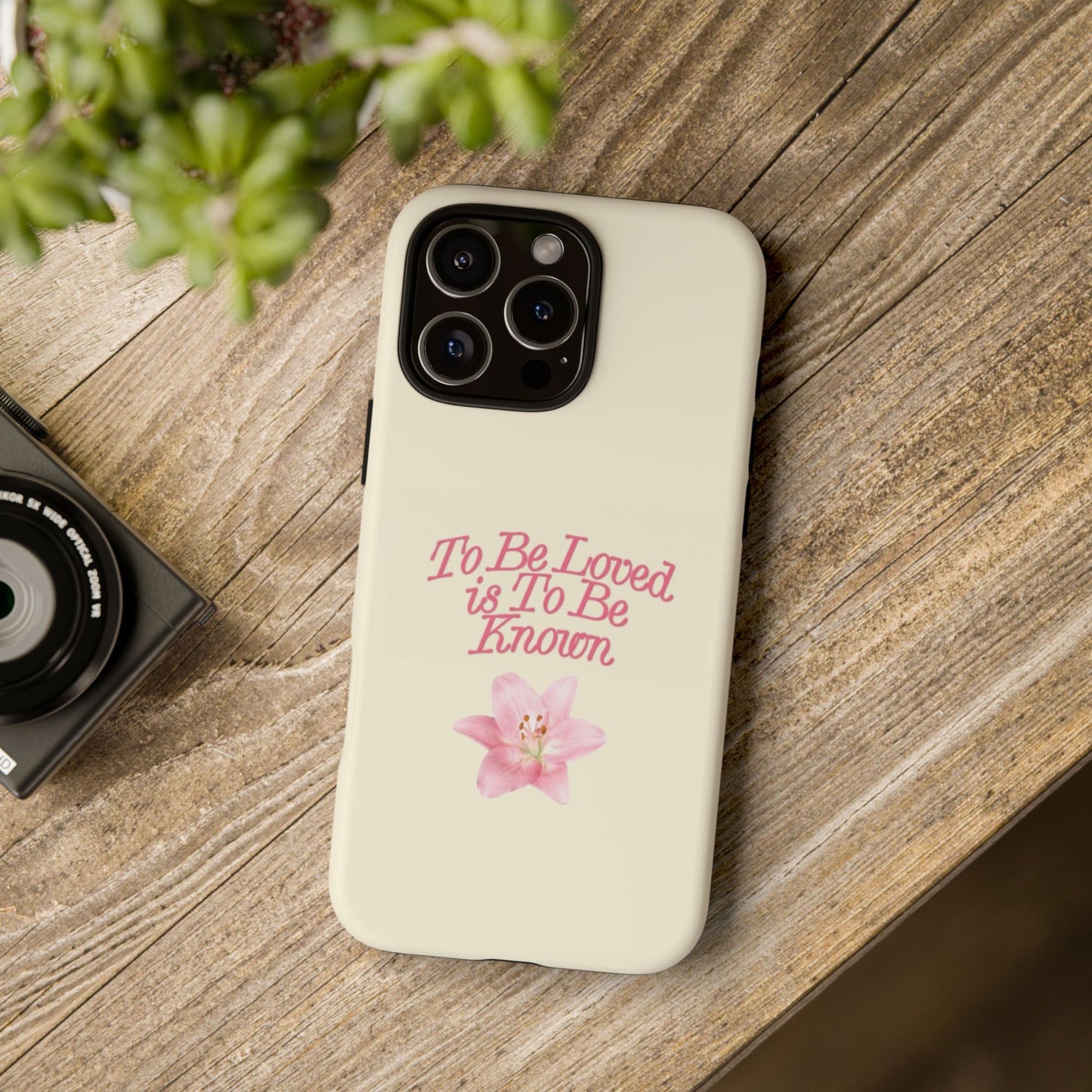 to be loved iPhone Case