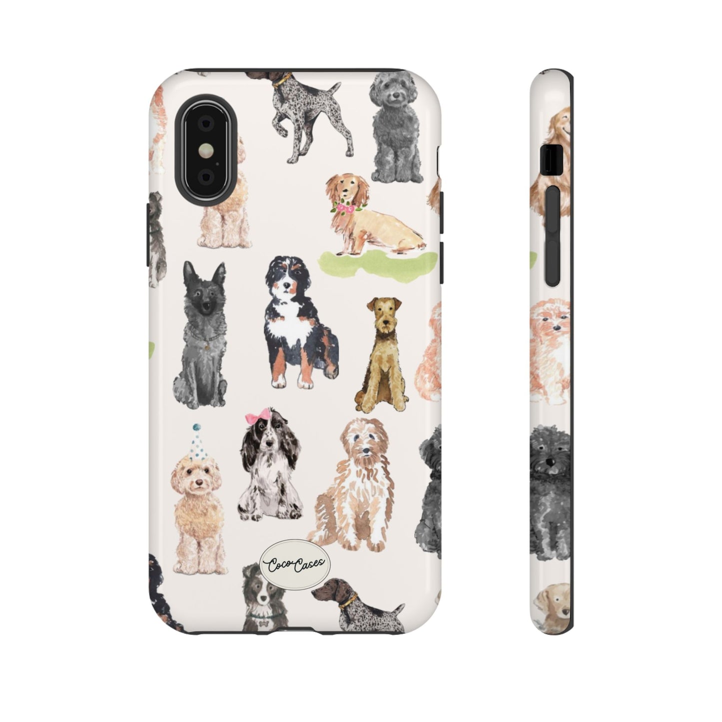 Puppy Party iPhone Case