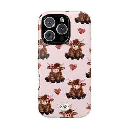 Highland Hearts iPhone Case