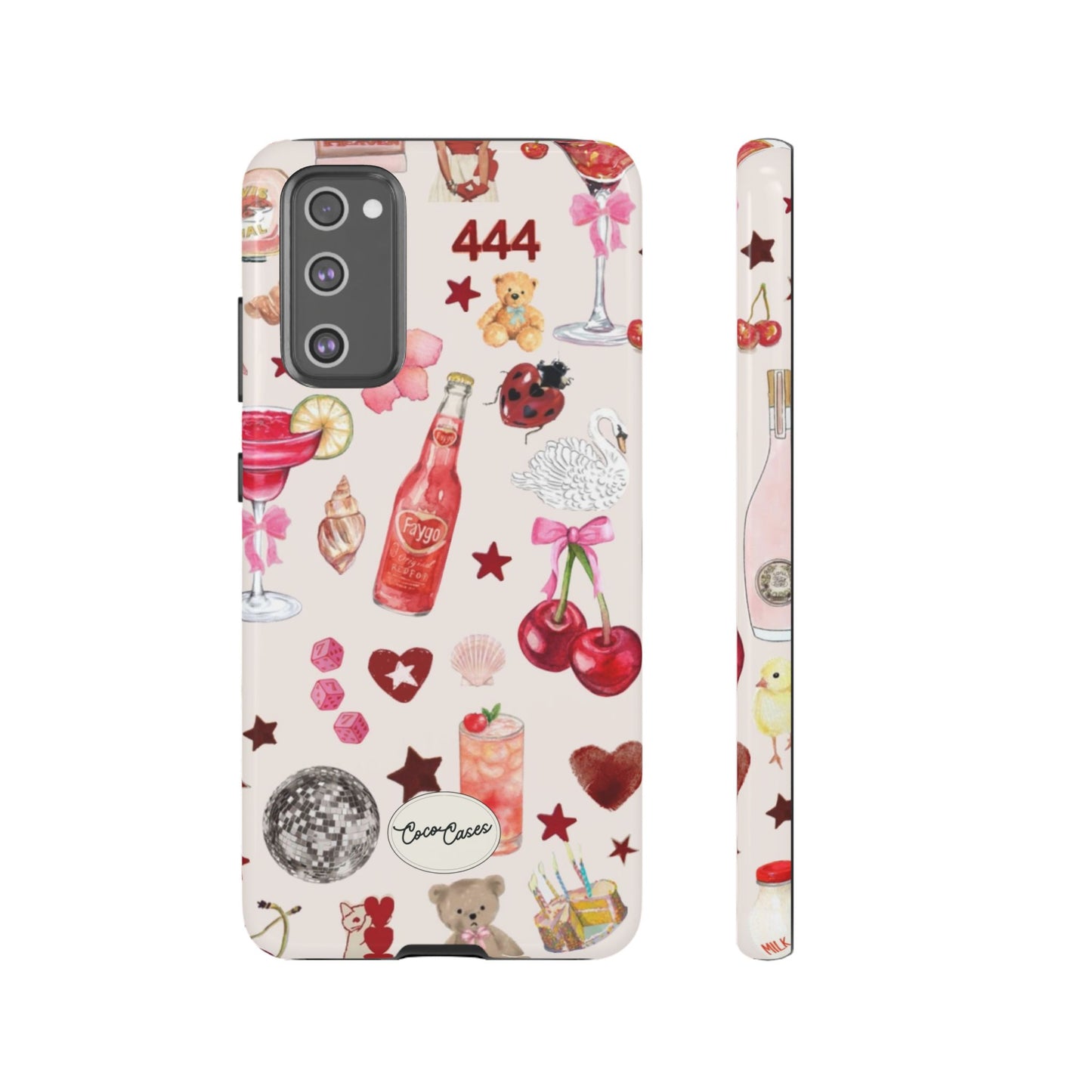 Pink Clutter Samsung Case