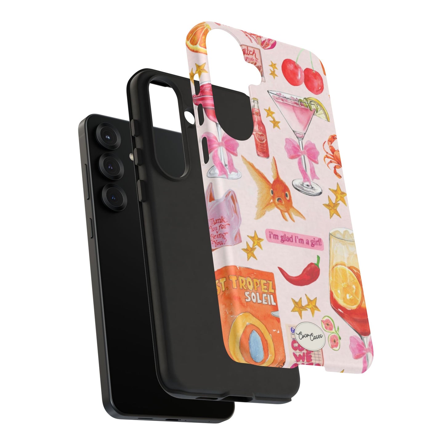 I'm glad I'm a girl Samsung Case