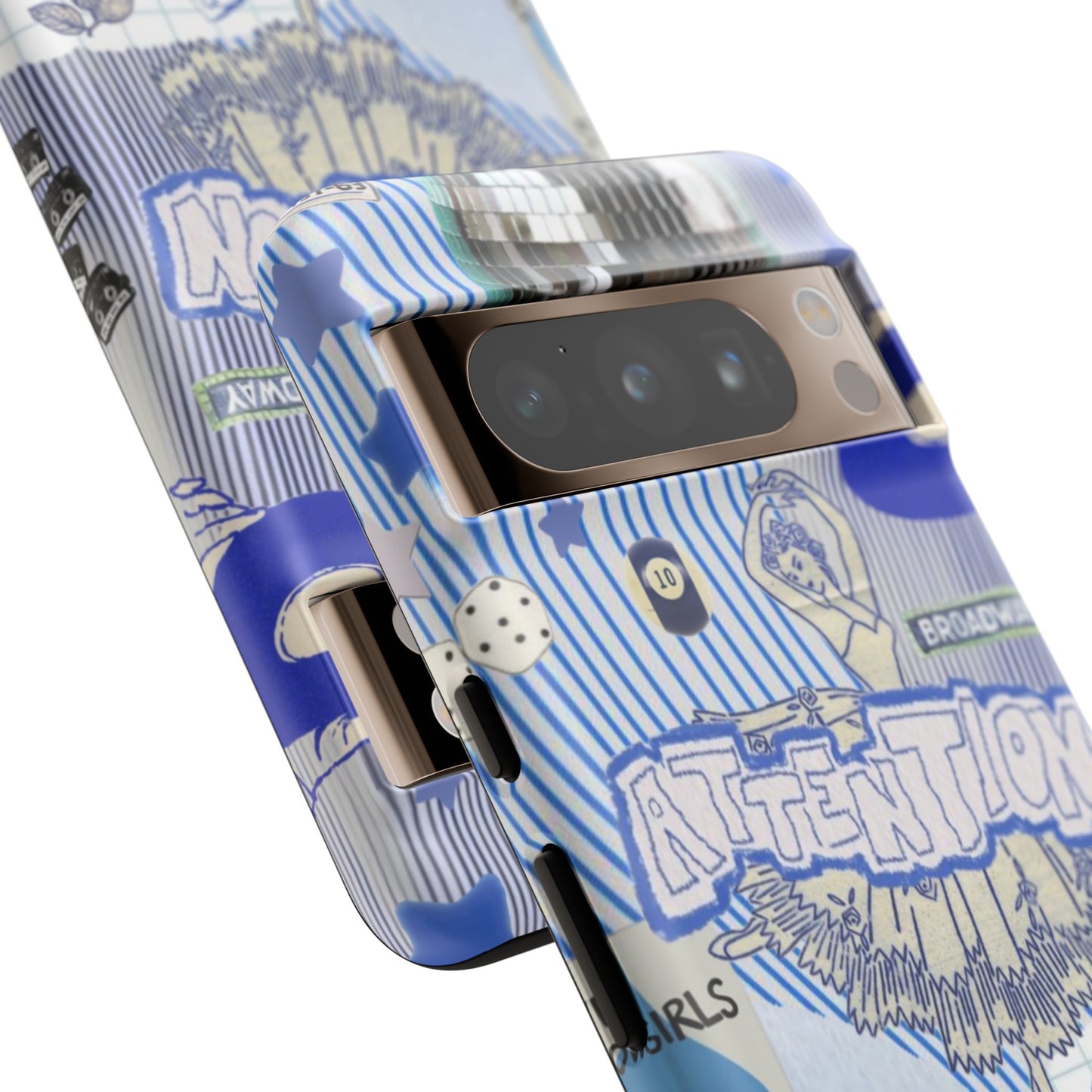 Attention Blues Google Pixel Case