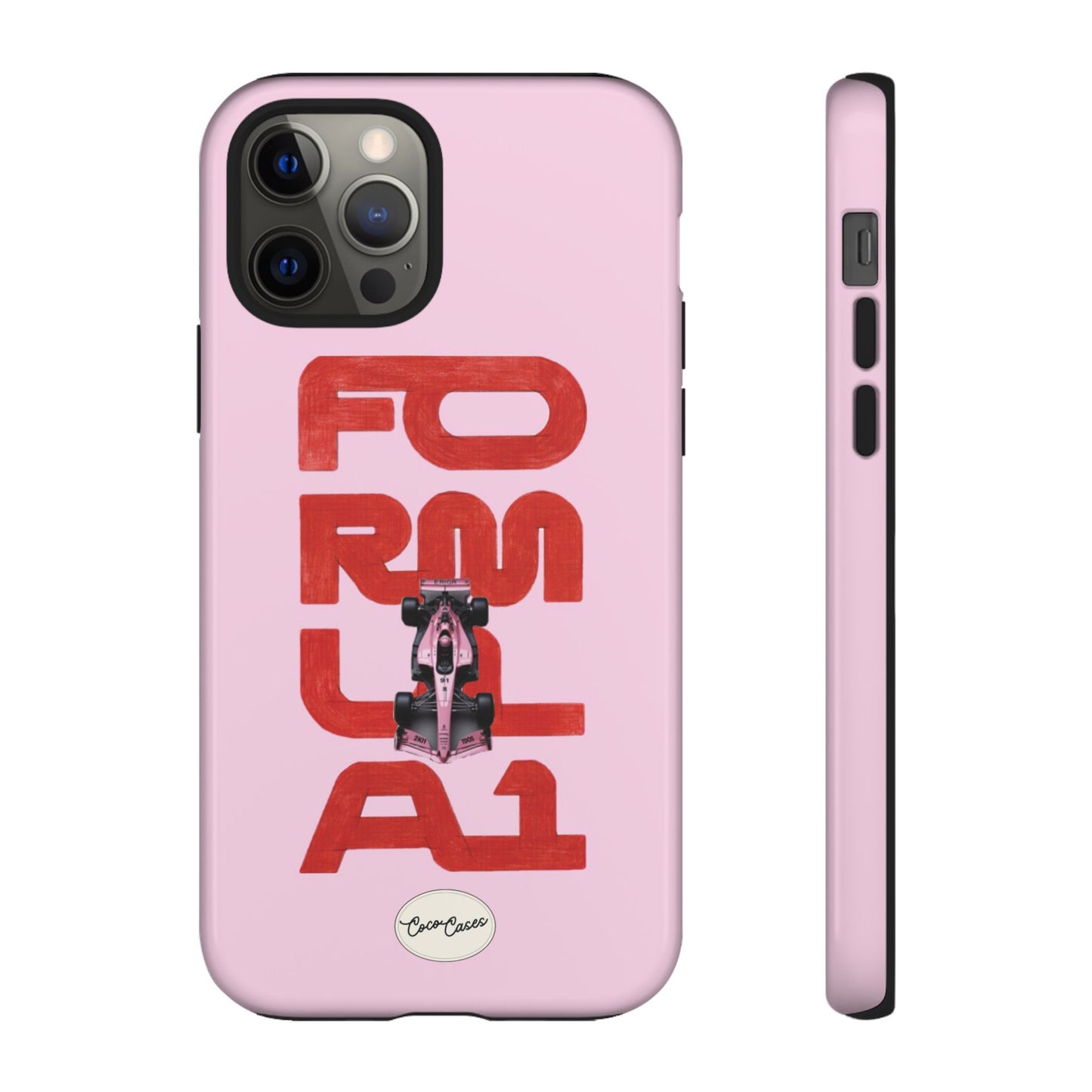 Pink Pitstop iPhone Case