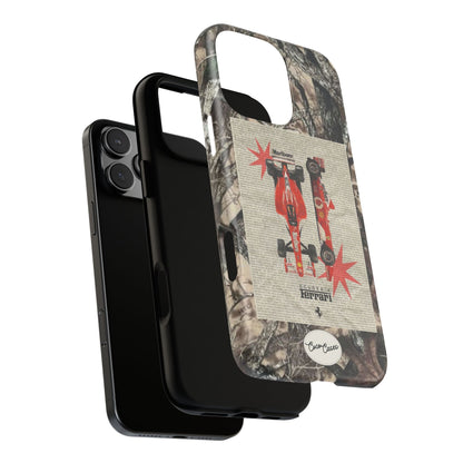 Camouflage Ferrari iPhone Case