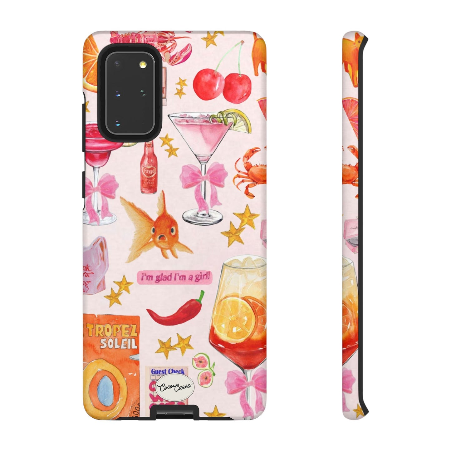 I'm glad I'm a girl Samsung Case