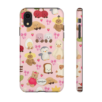 Strawberry Teddies iPhone Case