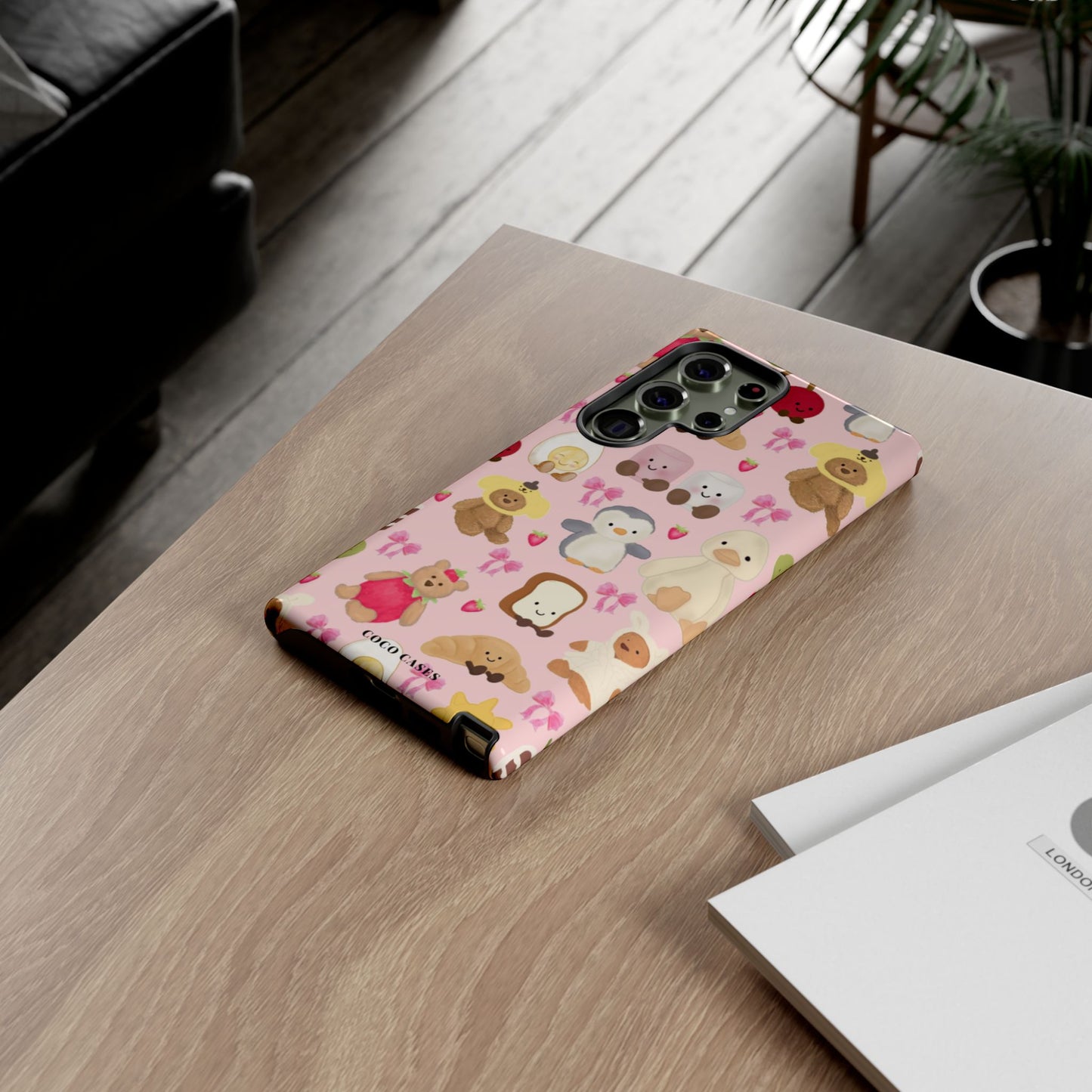 Pink Teddy Samsung Case